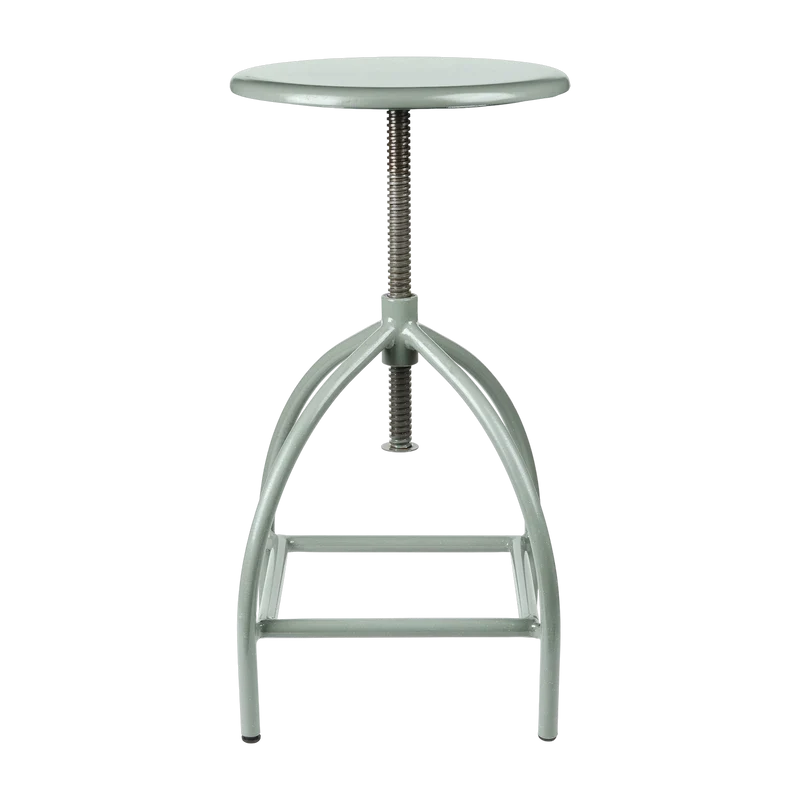 Tabouret de bar en bois de manguier vert clair 33 x 46 cm Sire - Broste Copenhagen