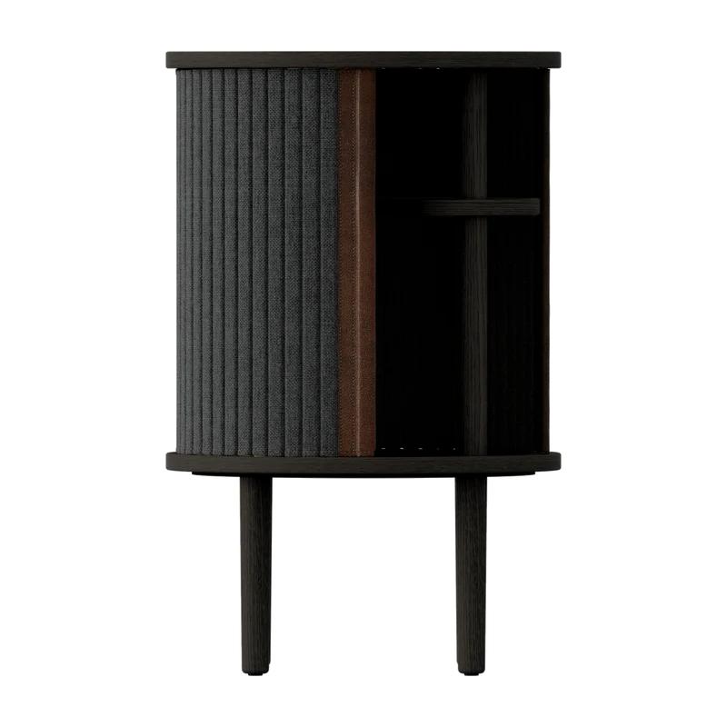 Table d'appoint en chêne noir 59,3 x 38 cm Audacious - UMAGE