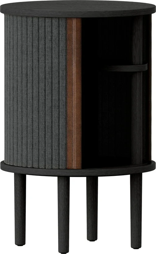 Table d'appoint en chêne noir 59,3 x 38 cm Audacious - UMAGE