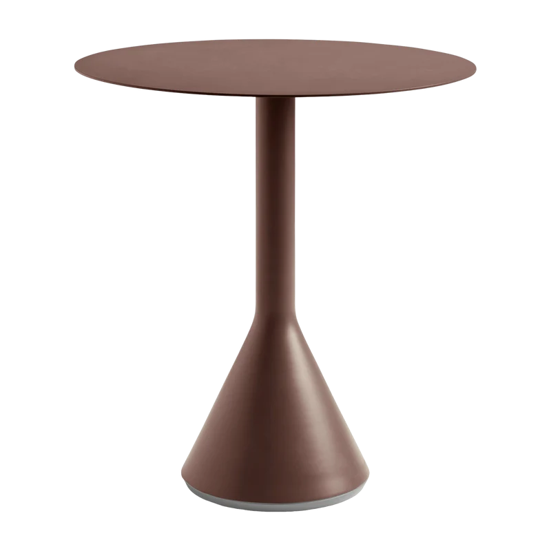 Table cone rouge 70 cm Palissade - HAY