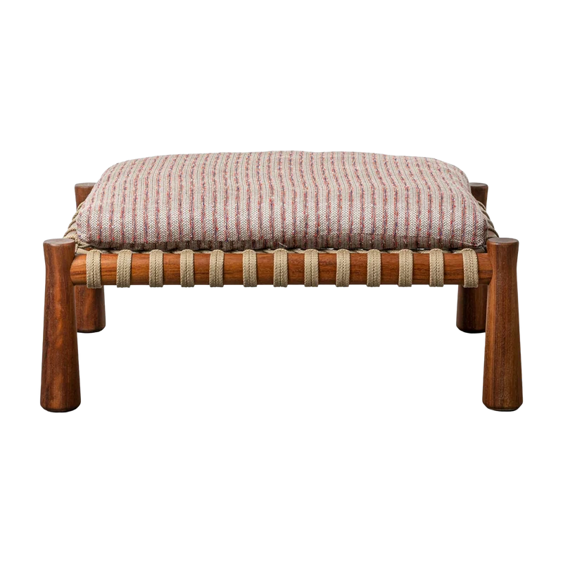 Banc indien en iroko 124 cm Guna 02 - Gervasoni