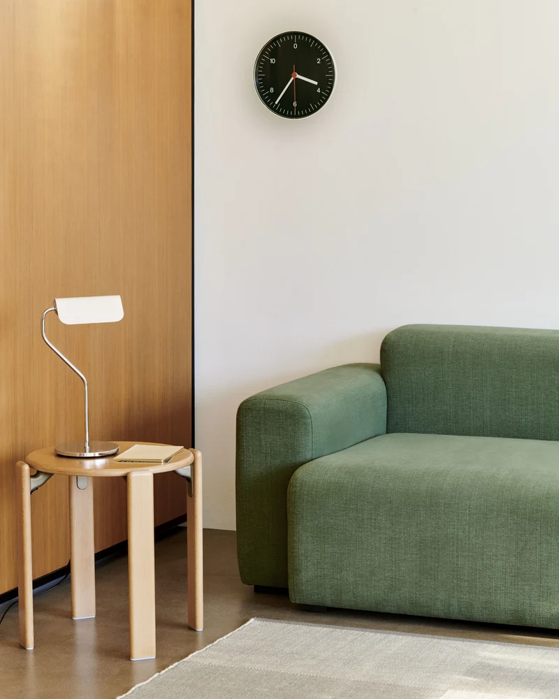 Canapé kaki 2,5 places combinaison 1 linara 100 armrest low Mags 1964 - Hay