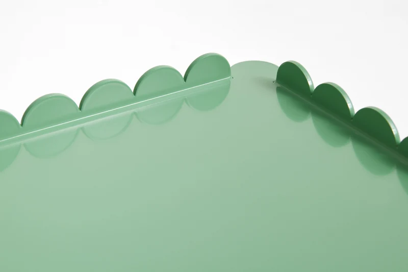 Desserte en acier vert jade Arcs - Hay