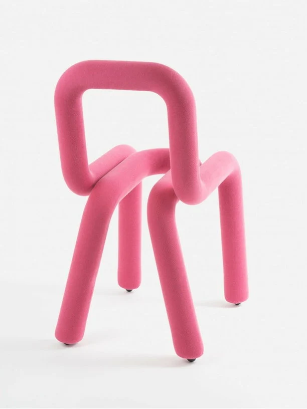 Chaise rose 53 x 77,5 cm Bold - Moustache
