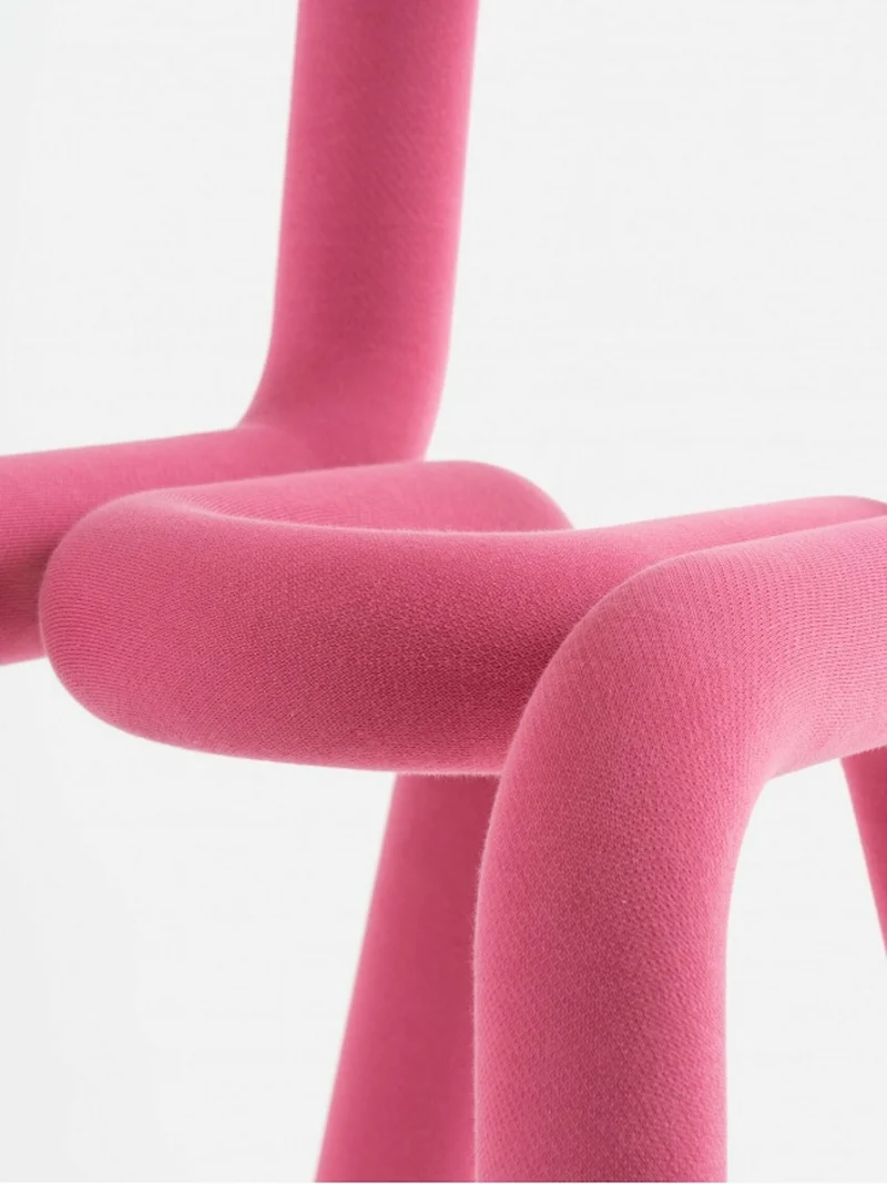 Chaise rose 53 x 77,5 cm Bold - Moustache