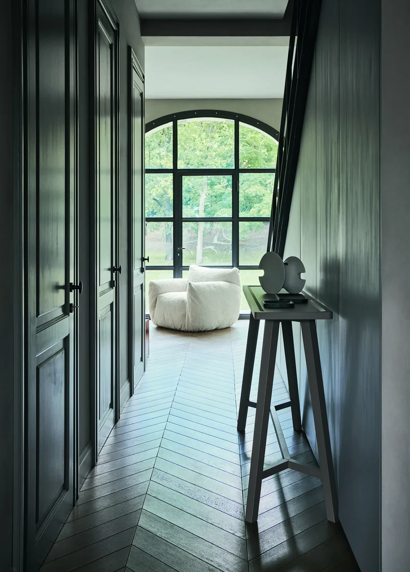 Fauteuil en lin blanc Nuvola 05 - Gervasoni