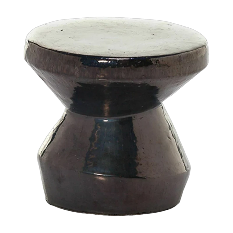 Guéridon en béton gris anthracite 32 x 30 cm Inout 47 - Gervasoni