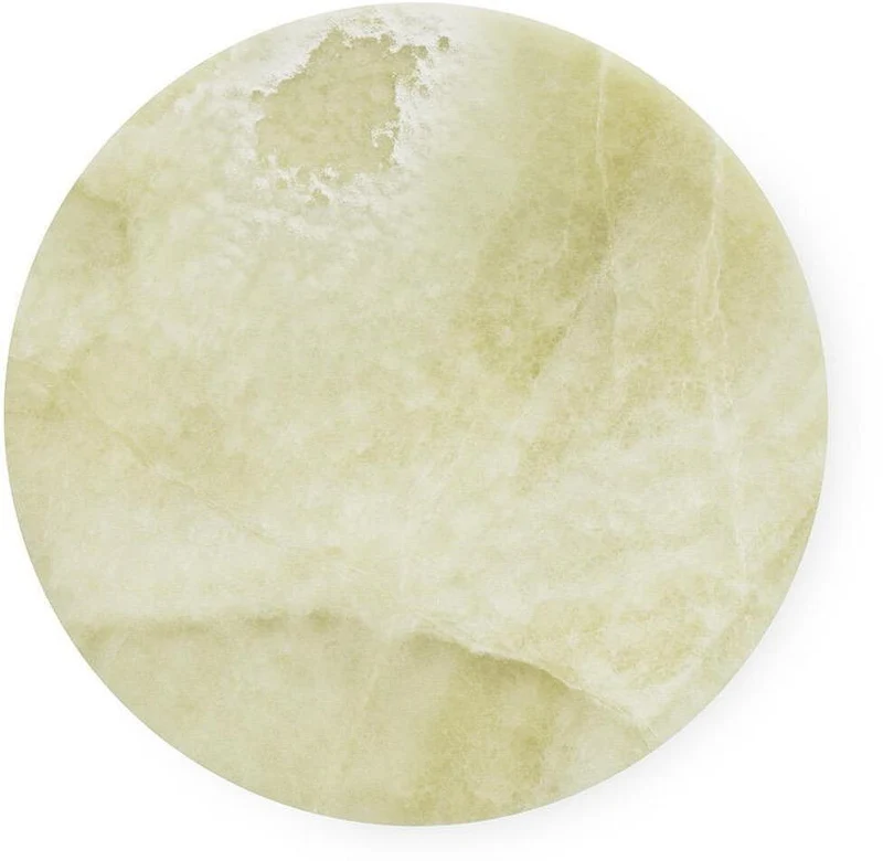 Table d'appoint verte et plateau emerald onyx 40 x 40 cm Dit - Normann Copenhagen