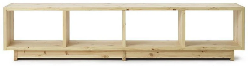 Bibliothèque en bois de pin 220 x 50,5 cm Low FYR - Normann Copenhagen