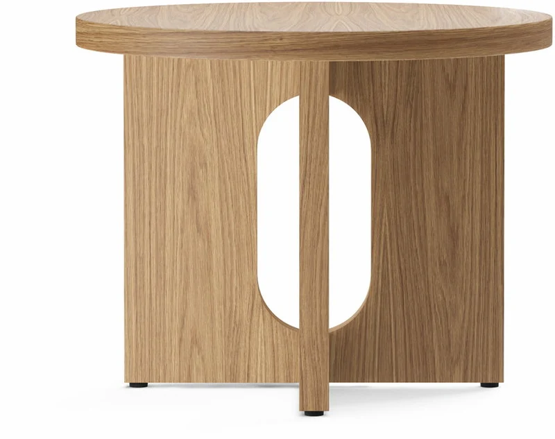 Table d'appoint en chêne massif 40 x 50 cm Androgyne - Audo