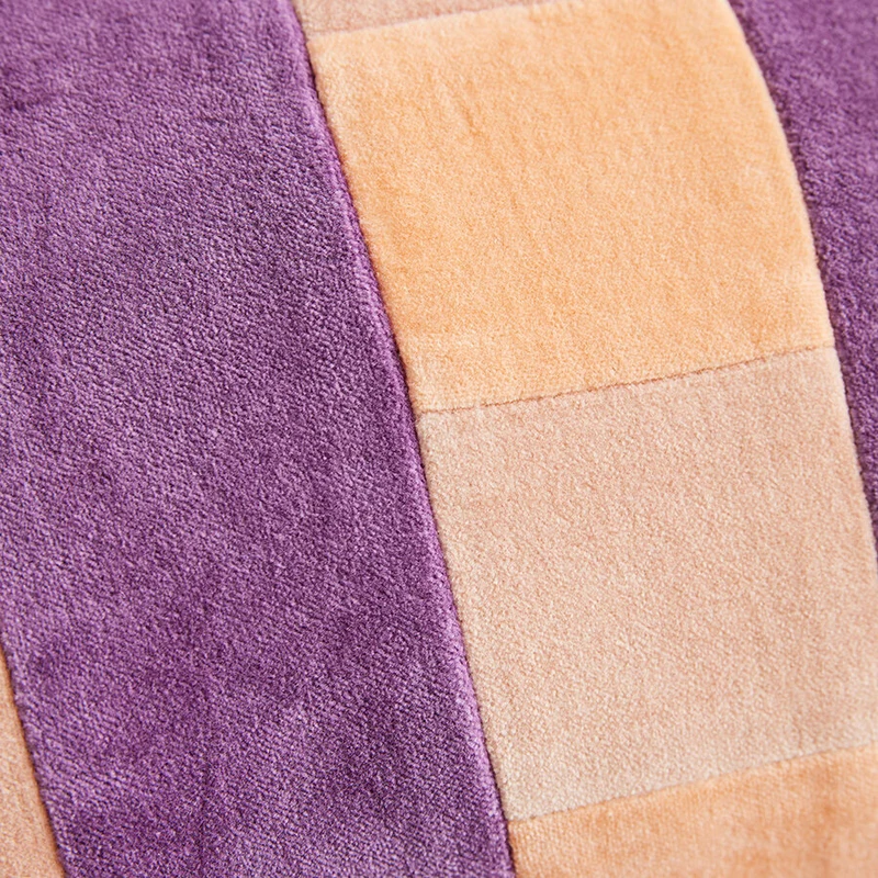 Coussin en velours rayé Midsummer (50X30Cm) - HKLIVING