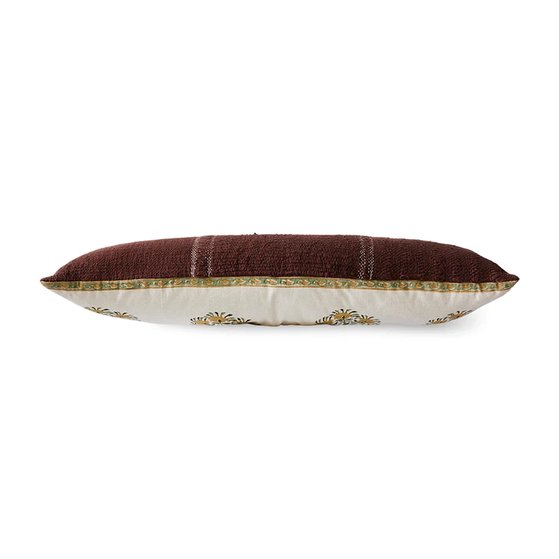 Coussin rectangulaire en tissu 90x30cm Farmhouse - HKLIVING