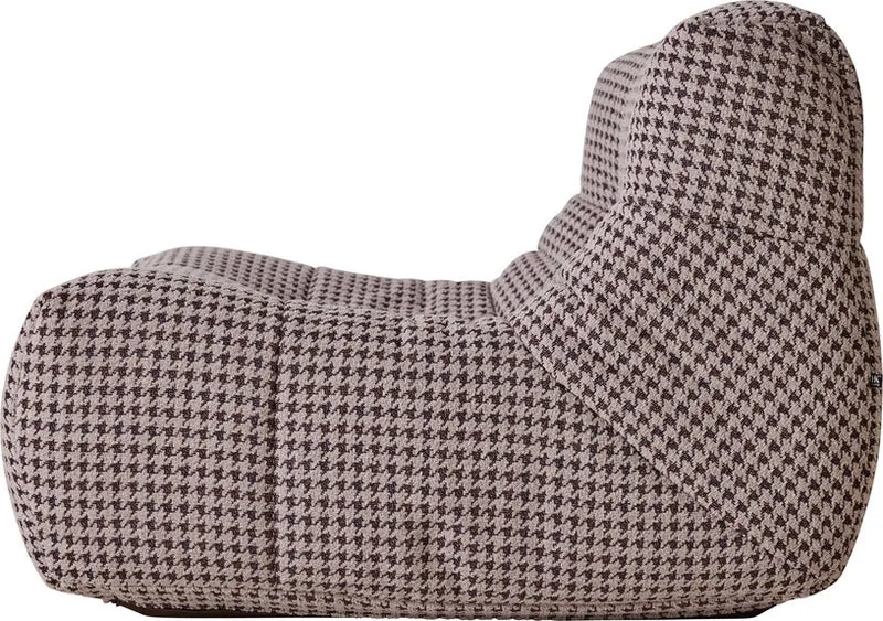 Fauteuil lazy en tissu imprimé Lobby - HKliving