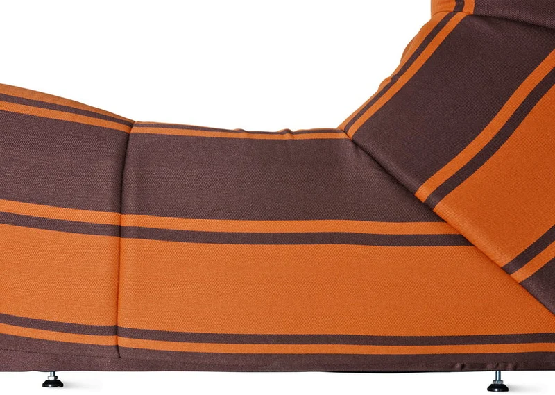 Fauteuil de jardin lazy en tissu imprimé Retro - HKliving