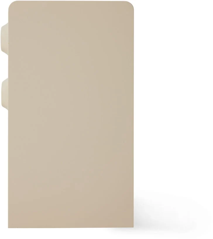 Table de nuit en bois crème Space - HKliving