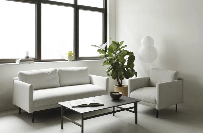 Fauteuil blanc 79 x 87 cm Rar - Normann Copenhagen