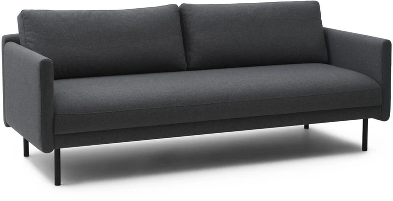 Canapé 2 places en tissu anthracite 170,5 x 87 cm Rar - Normann Copenhagen