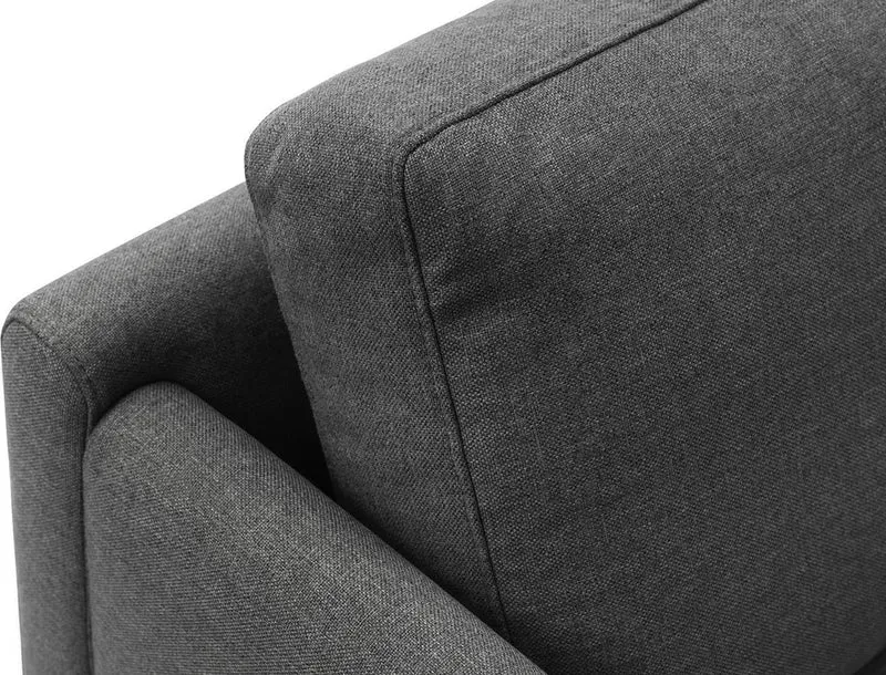 Canapé 2 places en tissu anthracite 170,5 x 87 cm Rar - Normann Copenhagen