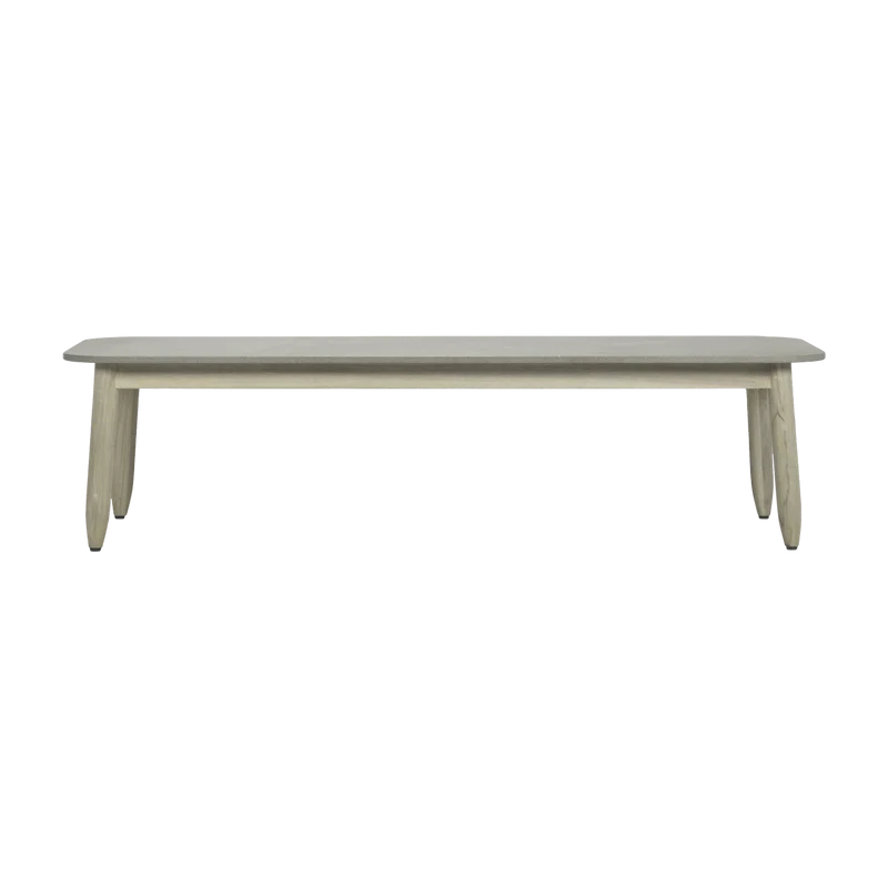 Table basse en céramique grise 120 x 120 cm David - Vincent Sheppard