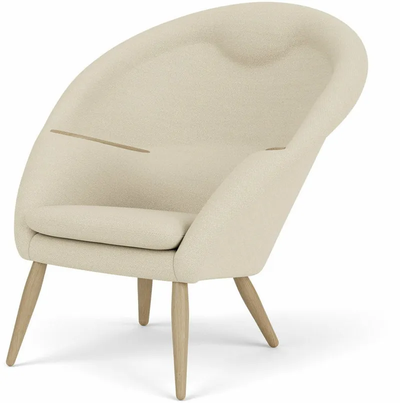 Fauteuil en chêne 100 x 87 cm Oda - Audo
