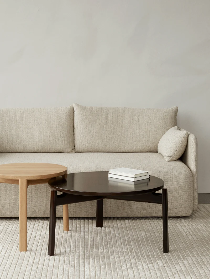 Table d'appoint en chêne naturel 60 x 43 cm Passage - Audo