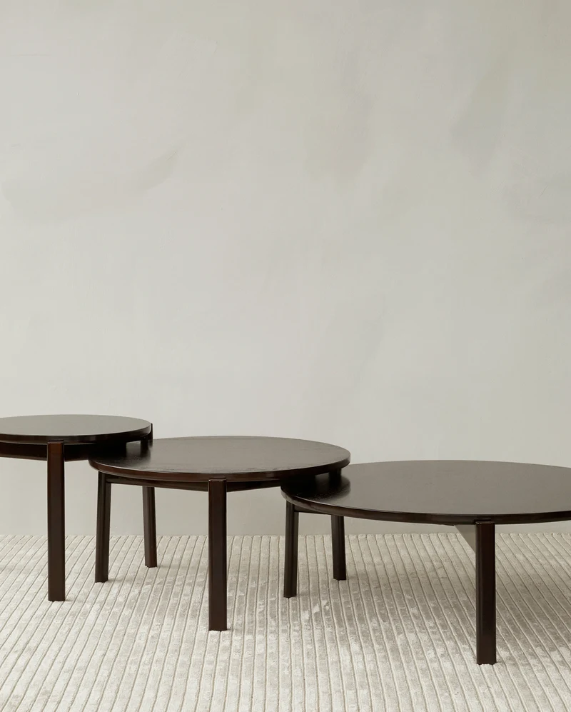 Table d'appoint en chêne huilé 60 x 43 cm Passage - Audo