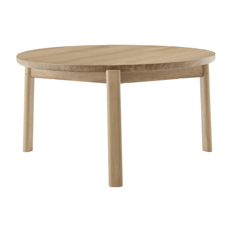 Table d'appoint en chêne naturel 80 x 38 cm Passage - Audo