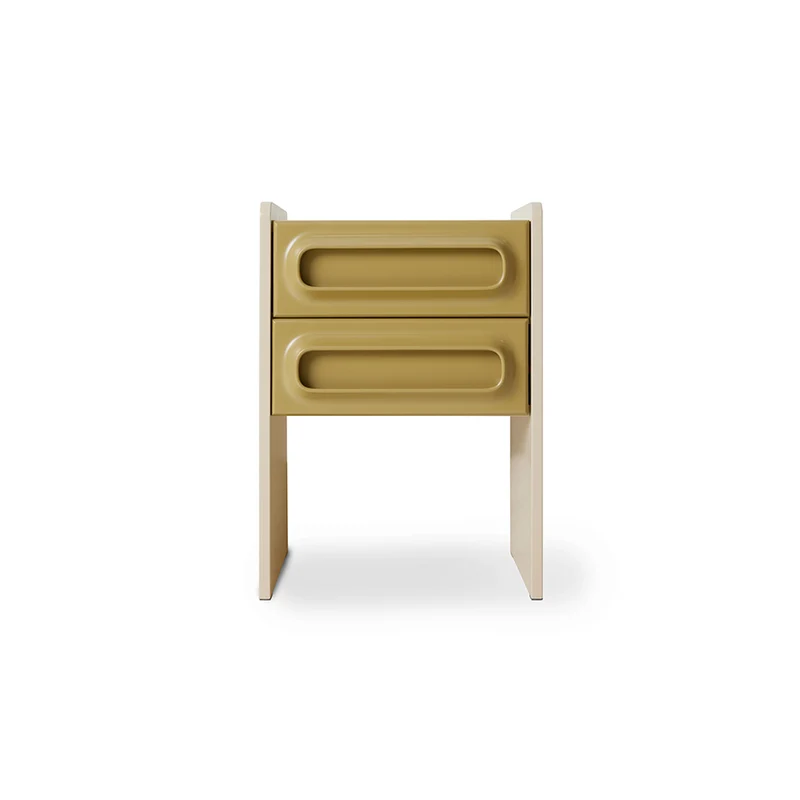 Table de chevet Space Sage/Crème - HKLIVING