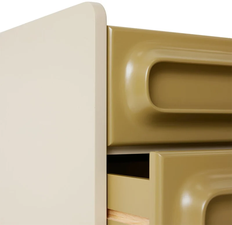 Table de chevet Space Sage/Crème - HKLIVING