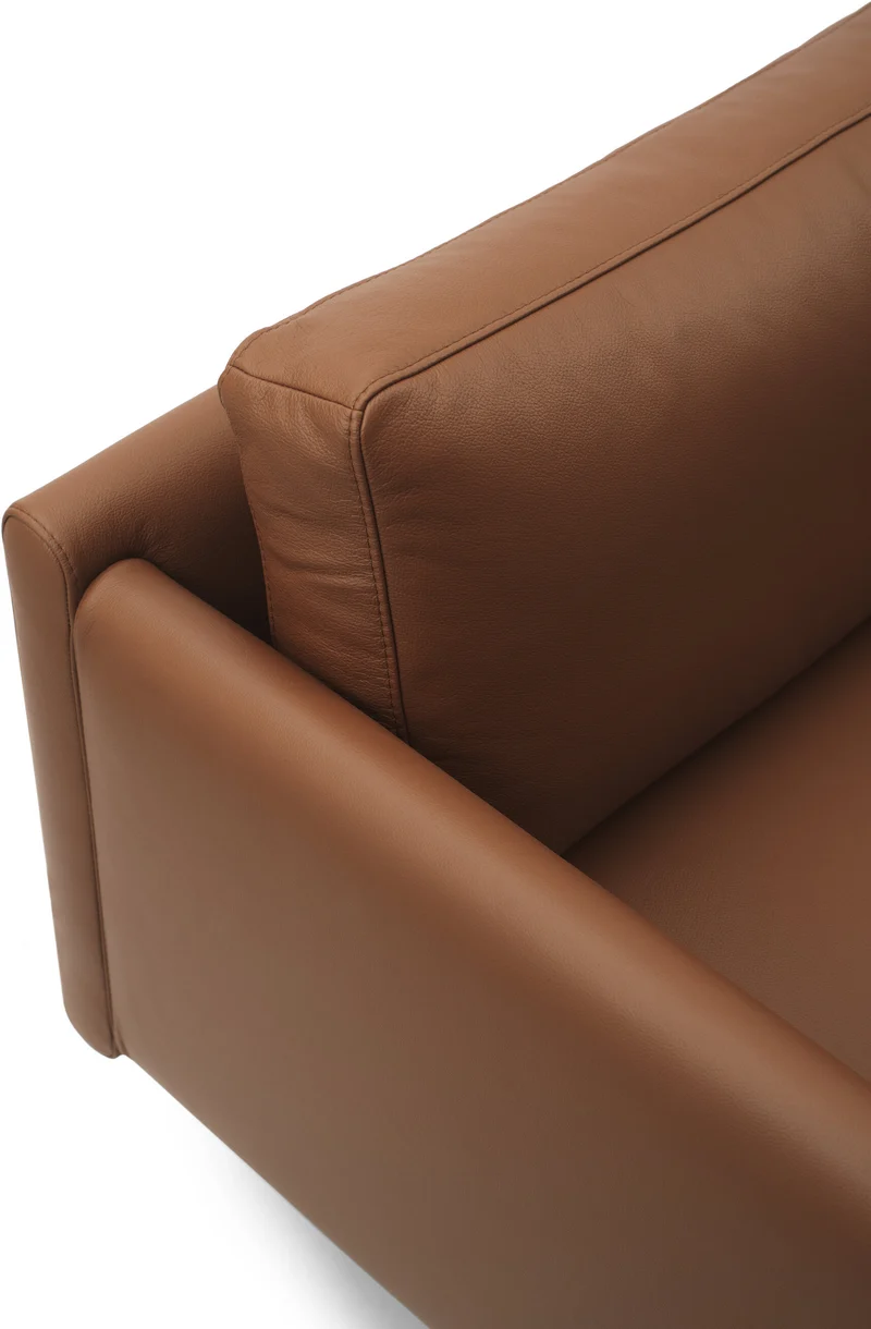 Canapé en cuir cognac 170,5 x 87 cm Rar - Normann Copenhagen
