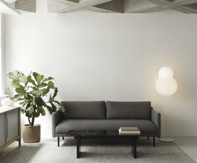 Canapé anthracite 204 x 87 cm Rar - Normann Copenhagen