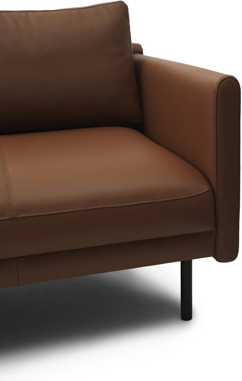 Canapé en cuir cognac 204 x 87 cm Rar - Normann Copenhagen
