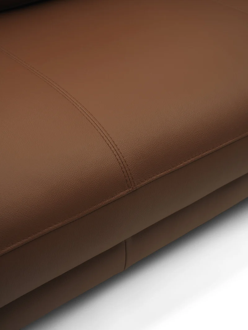 Canapé en cuir cognac 204 x 87 cm Rar - Normann Copenhagen