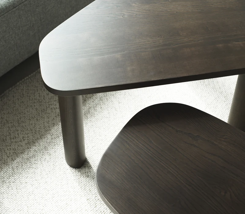 Table basse en frêne 65 x 39 cm Sculp - Normann Copenhagen