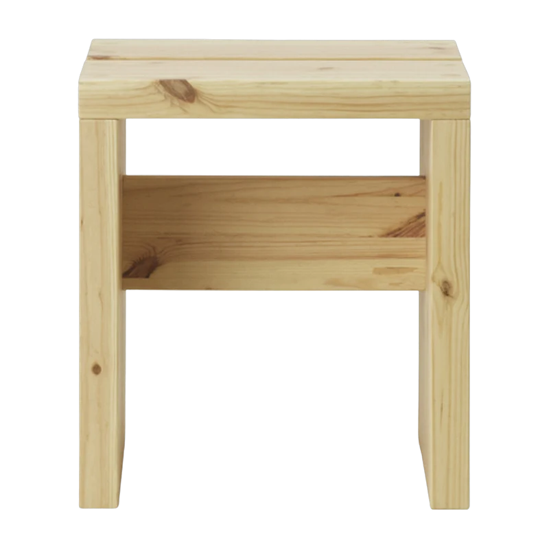 Tabouret en bois de pin 40 x 40 cm Stretch - Normann Copenhagen