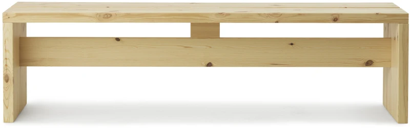 Banc en bois de pin 160 x 40 cm Stretch - Normann Copenhagen