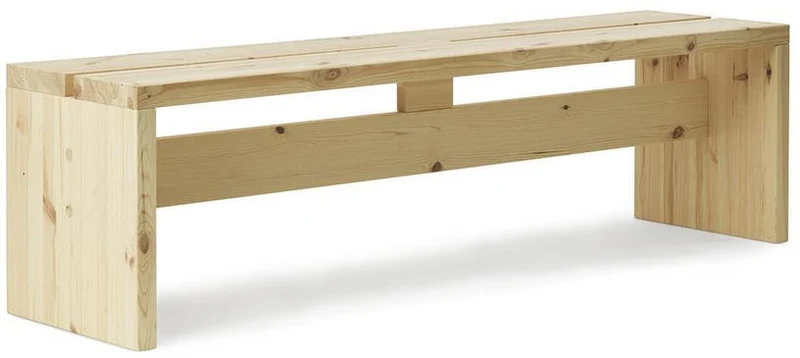 Banc en bois de pin 160 x 40 cm Stretch - Normann Copenhagen