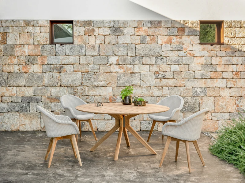 Table en teck 132 x 75 cm Noa - Vincent Sheppard
