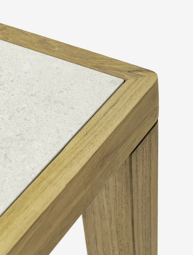 Table en céramique blanche 240 x 100 cm Volta - Vincent Sheppard